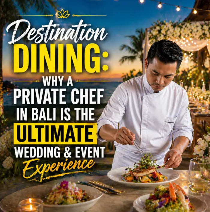 private chef bali wedding