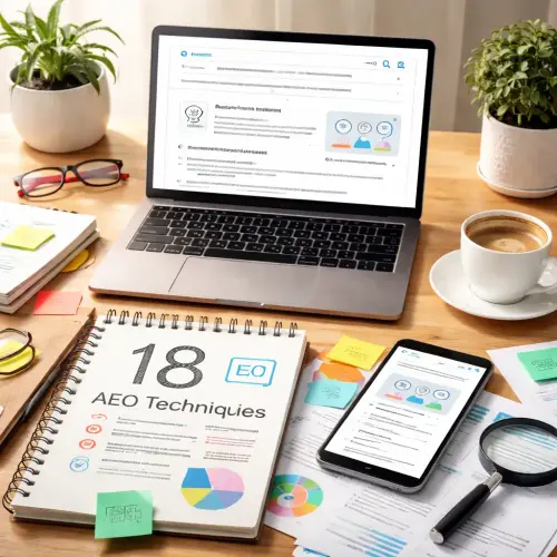 AEO Techniques Powering Zero Click Searches, zero click search optimization 2026, optimize for AI overviews