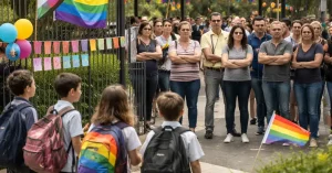 IDAHOBIT Day, IDAHOBIT Day event Adelaide parents protest, IDAHOBIT Day Australia