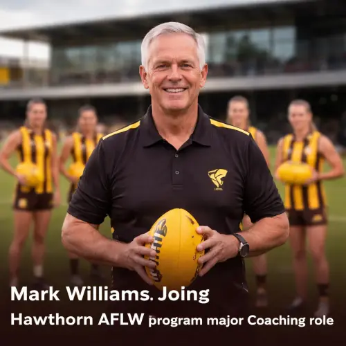 Mark Williams Joins Hawthorn AFLW