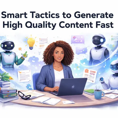 Smart Tactics to Generate High Quality Content Fast