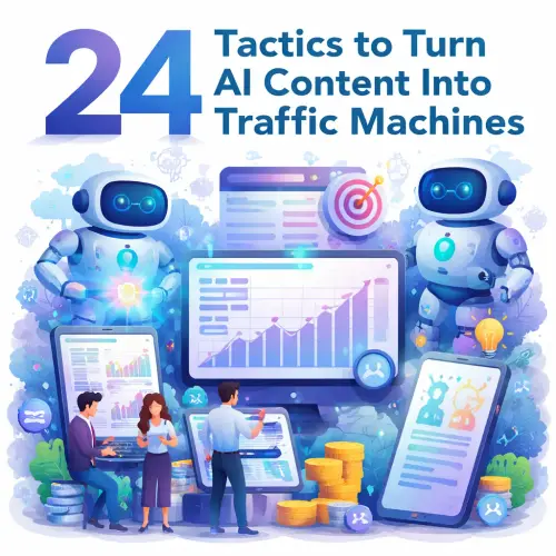 Tactics to Turn AI Content Into Traffic Machines