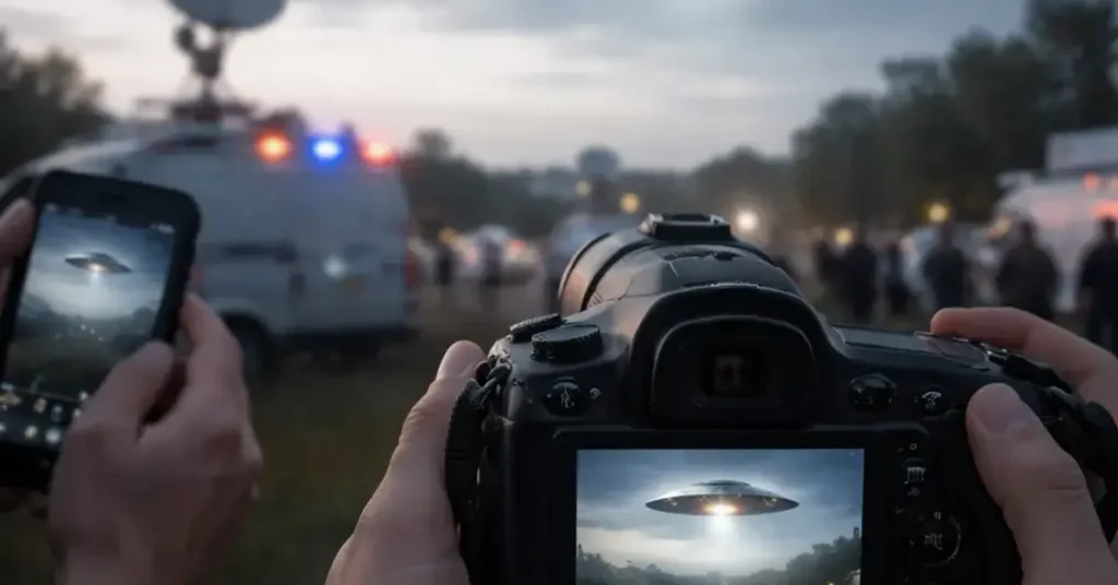 Unidentified Flying Object, UFO captured on camera in Australia, Australian UFO sightings