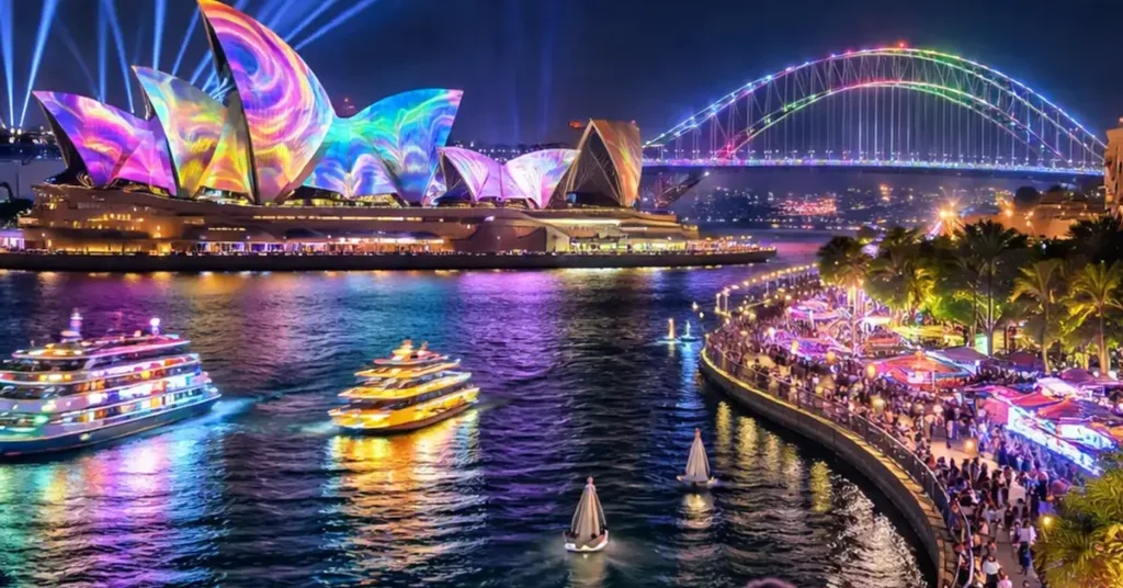 Vivid Sydney 2026, what to see and do at Vivid Sydney 2026, Vivid Sydney 2026 guide for Australians
