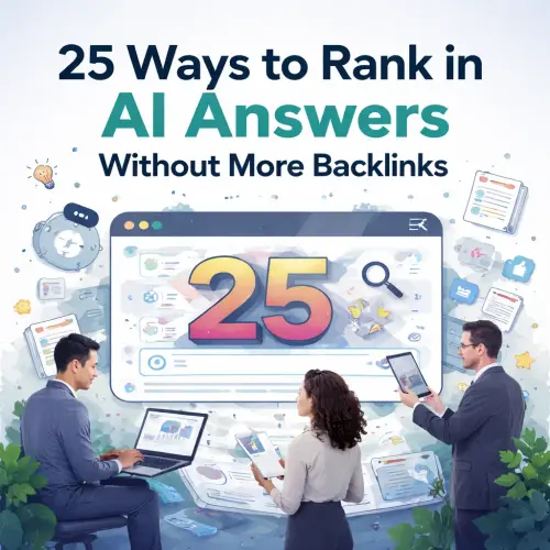 Ways to Rank in AI Answers Without More Backlinks