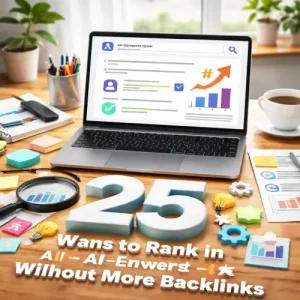 Ways to Rank in AI Answers Without More Backlinks, how to rank in ai answers without backlinks in 2026, can you rank in ai search results without backlinks
